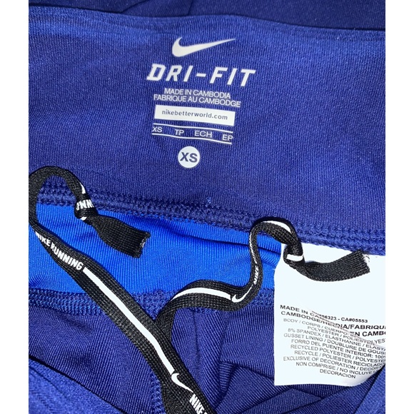 🔥 SALE NIKE Dri-Fit Blue Racer Crop Leggings - Picture 5 of 7